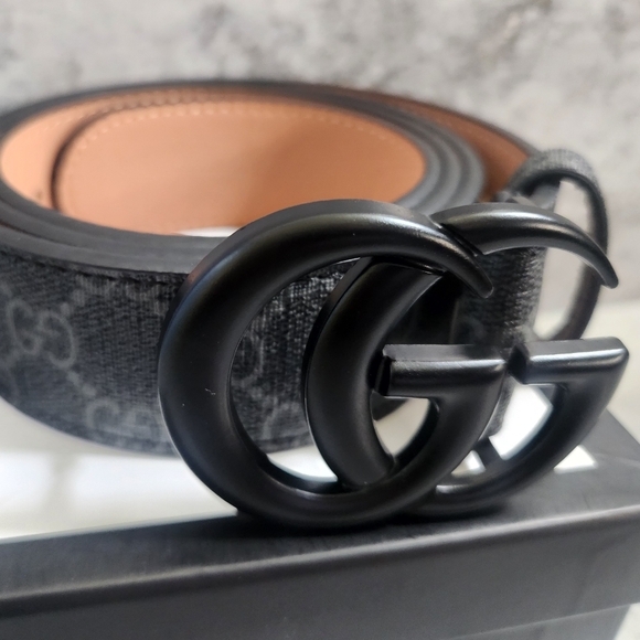 Gucci Black Belt with GG Buckle ✨️🆕️ - Picture 6 of 11